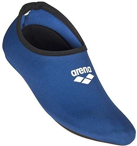 ARENA Pool Grip Socks Jr, calzetti Unisex-Adulto, Blu, 28/9