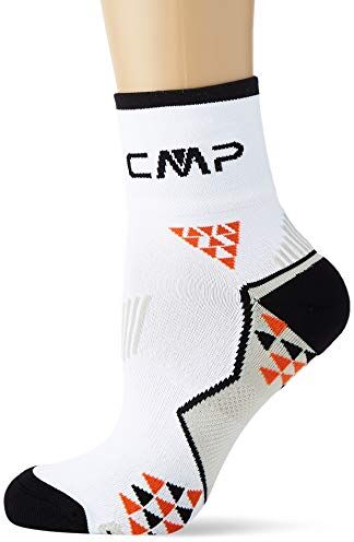 CMP Calzini da trail, Bianco-Nero, 43/45