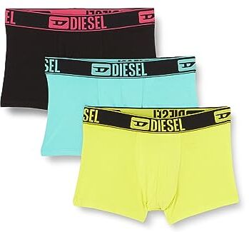 Diesel Umbx-damienthreepack, Boxer Uomo, Multicolore (E6678-0hiaw), M (Pacco da 3)