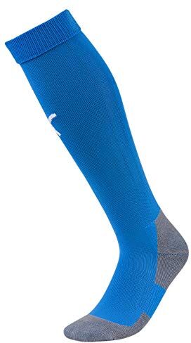 Puma Team Liga Socks Core Calzettoni da Calcio, Blu (Electric Blue Lemonade/White), 39-42 Uomo