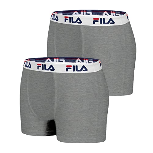 Fila , Boxer Uomo, Grey, XL