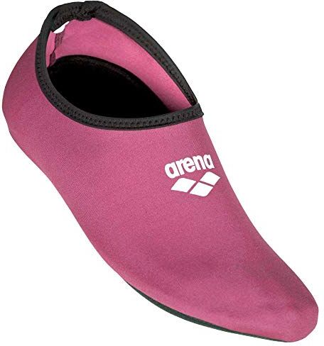 ARENA Pool Grip Socks Jr, calzetti Unisex-Adulto, Fucsia, 28/9