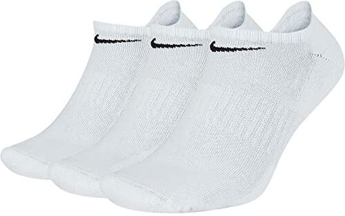 Nike Everyday Cush Ns 3Pr Calze Calze Da Uomo, Uomo, White/Black, XL