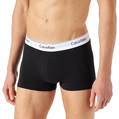 Calvin Klein Trunk Bóxer, Nero (Black 002), L, Uomo