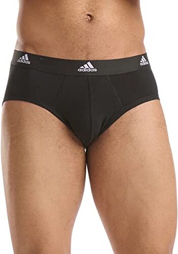 Adidas Multipack Slip (3pk) , Boxer a pantaloncino Uomo, Nero, L