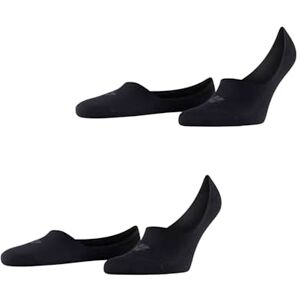 Burlington Everyday Multipack M In cotone invisibili tinta unita lot de 2 paires, Calzini fantasmini Uomo, Nero Black 3000, 39-40 Burlington Everyday Multipack M In cotone invisibili tinta unita lot de 2 paires, Calzini fantasmini Uomo, Nero Black 3000, 39-40