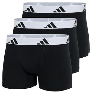 Adidas Boxer da Uomo (Confezione da 3), 006 Nero, S Adidas Boxer da Uomo (Confezione da 3), 006 Nero, S