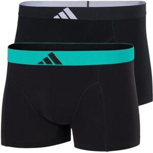 Adidas Trunk (2pk) -Active Flex Cotton Body-Bequeme Unterwäsche Pantaloncini, Assorted_, M Uomo Adidas Trunk (2pk) -Active Flex Cotton Body-Bequeme Unterwäsche Pantaloncini, Assorted_, M Uomo
