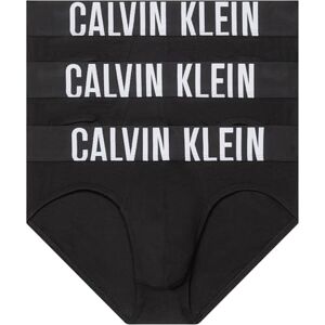 Calvin Klein Hip Brief 3PK, Slip all'anca Uomo, Black, Calvin Klein Hip Brief 3PK, Slip all'anca Uomo, Black,