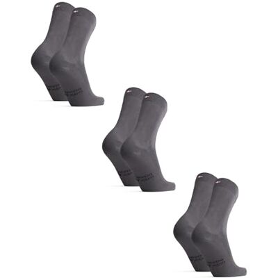 DANISH ENDURANCE Calzini Uomo Fibra di Bambù, Calze Anti-Sudore Traspiranti, Morbide e Classiche, Calze da Lavoro e Uso Quotidiano, 3 o 6 Paia DANISH ENDURANCE Calzini Uomo Fibra di Bambù, Calze Anti-Sudore Traspiranti, Morbide e Classiche, Calze da Lavoro e Uso Quotidiano, 3 o 6 Paia