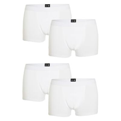 Lovable LVB Boxer Multipack in Morbido Cotone Elasticizzato, Mutande Basic, Comode e Traspiranti, Intimo Uomo Comfort Totale, Pacco da 4 Uomo X4 Lovable LVB Boxer Multipack in Morbido Cotone Elasticizzato, Mutande Basic, Comode e Traspiranti, Intimo Uomo Comfort Totale, Pacco da 4 Uomo X4