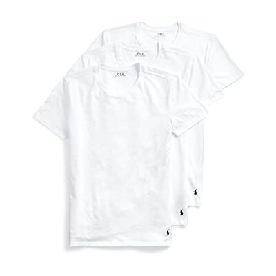 Ralph Lauren 3-Pack Big Crew Undershirts White 3XB Ralph Lauren 3-Pack Big Crew Undershirts White 3XB