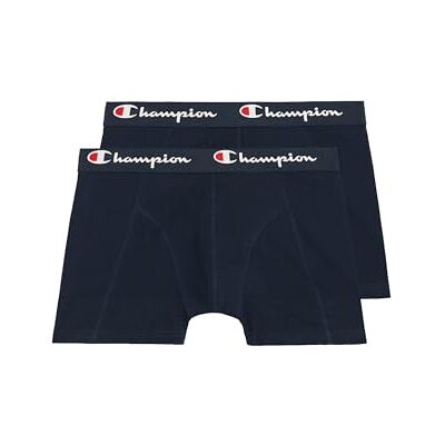 Champion Core X2, Boxer aderenti Uomo, Blu (Marino), S Champion Core X2, Boxer aderenti Uomo, Blu (Marino), S