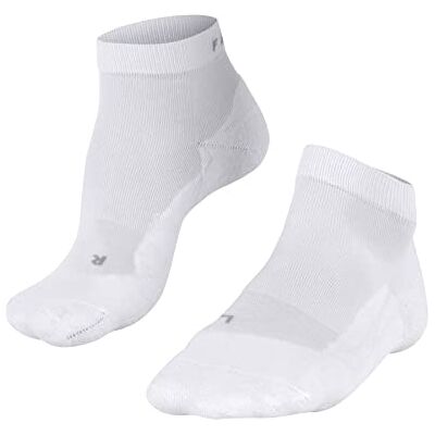 Falke GO2 Short Uomo Calzini corti Golf ammortizzazione media per le scarpe chiodate white (2000), 39-41 Falke GO2 Short Uomo Calzini corti Golf ammortizzazione media per le scarpe chiodate white (2000), 39-41
