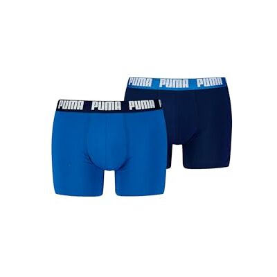 Puma Boxer Boxershorts Men Herren Everyday Unterhose Unterwäsche 2er Pack, Farbe:003 True Blue, Bekleidungsgröße:XXL Puma Boxer Boxershorts Men Herren Everyday Unterhose Unterwäsche 2er Pack, Farbe:003 True Blue, Bekleidungsgröße:XXL