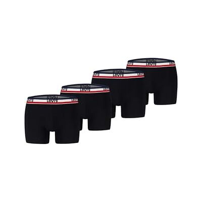 Levis Repeat Sportswear Logo Boxer Uomo (Pacco da 4) Levis Repeat Sportswear Logo Boxer Uomo (Pacco da 4)