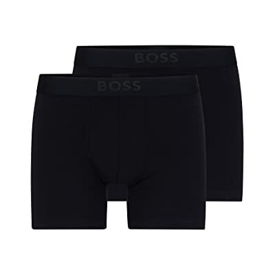 Boss Boxerbr 2p Ultrasoft Boxer a Pantaloncino, Nero1, M Uomo Boss Boxerbr 2p Ultrasoft Boxer a Pantaloncino, Nero1, M Uomo