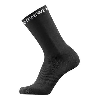 GORE WEAR Essential Merino Socks, Socks Unisex Adulto, Nero, 41-43 GORE WEAR Essential Merino Socks, Socks Unisex Adulto, Nero, 41-43