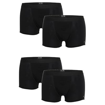 Lovable LVB Boxer Multipack in Morbido Cotone Elasticizzato, Mutande Basic, Comode e Traspiranti, Intimo Uomo Comfort Totale, Pacco da 4 Uomo X4 Lovable LVB Boxer Multipack in Morbido Cotone Elasticizzato, Mutande Basic, Comode e Traspiranti, Intimo Uomo Comfort Totale, Pacco da 4 Uomo X4