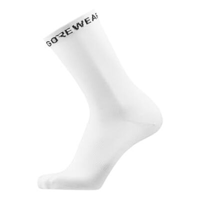 GORE WEAR Essential Merino Socks, Socks Unisex Adulto, Bianco, 44-46 GORE WEAR Essential Merino Socks, Socks Unisex Adulto, Bianco, 44-46