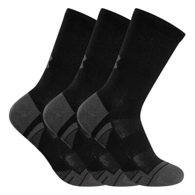Under Armour Uomo Confezione Da 3 Paia Di Calzini Performance Tech Crew, Black Under Armour Uomo Confezione Da 3 Paia Di Calzini Performance Tech Crew, Black
