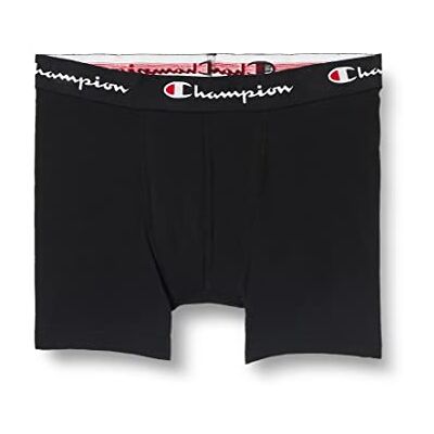 Champion Core Trunk x2 Boxer Corti, Nero, XL Uomo Champion Core Trunk x2 Boxer Corti, Nero, XL Uomo