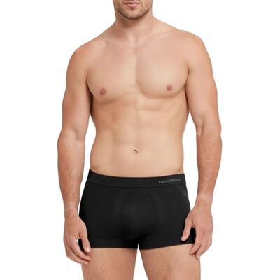 POMPEA Boxer Uomo in Morbida Microfibra, Lavorazione a Costine, Mutande Uomo Elasticizzate (Nero, S/M) POMPEA Boxer Uomo in Morbida Microfibra, Lavorazione a Costine, Mutande Uomo Elasticizzate (Nero, S/M)