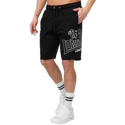 Lonsdale London Chilley Uomo Shorts Nero 60% Cotone, 40% Poliestere Lonsdale London Chilley Uomo Shorts Nero 60% Cotone, 40% Poliestere