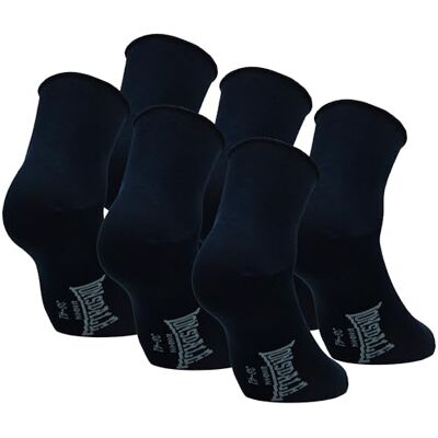 Lonsdale 6 Paia Calzini Corti Uomo Donna Calzini Sportivi Quarter Lunghezza Sopra la Caviglia Cotone Traspirante Lonsdale 6 Paia Calzini Corti Uomo Donna Calzini Sportivi Quarter Lunghezza Sopra la Caviglia Cotone Traspirante