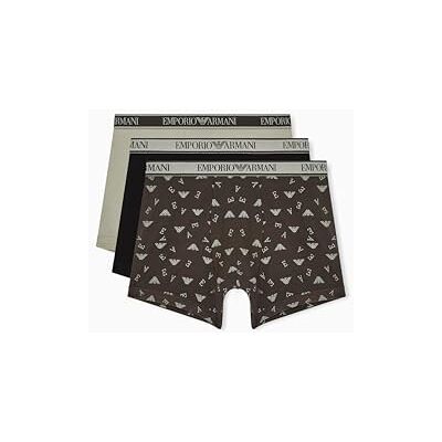 Emporio Armani Boxer da Uomo, Sag/Rav-sag PRT/Blac, M Emporio Armani Boxer da Uomo, Sag/Rav-sag PRT/Blac, M