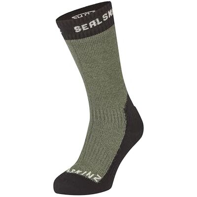 SEALSKINZ Stanfield Calzini impermeabili per temperature estreme fredde, taglia S, colore: verde oliva, Oliva, S SEALSKINZ Stanfield Calzini impermeabili per temperature estreme fredde, taglia S, colore: verde oliva, Oliva, S