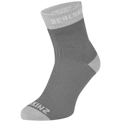SEALSKINZ Wretham Calzini impermeabili alla caviglia, per climi caldi, colore grigio, taglia M, Grigio, M SEALSKINZ Wretham Calzini impermeabili alla caviglia, per climi caldi, colore grigio, taglia M, Grigio, M