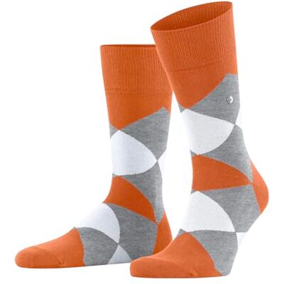 Burlington Clyde M So cotone fantasia 1 paire, Calzini Uomo, Arancione Carrot Orange 8951, 40-46 Burlington Clyde M So cotone fantasia 1 paire, Calzini Uomo, Arancione Carrot Orange 8951, 40-46
