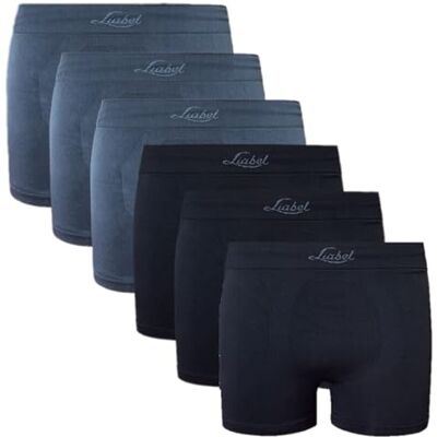 Liabel Slip/Boxer da Uomo Seamless Confezione da 6Pz – Mutande da Uomo in Microfibra Senza Cuciture Made in Italy Liabel Slip/Boxer da Uomo Seamless Confezione da 6Pz – Mutande da Uomo in Microfibra Senza Cuciture Made in Italy