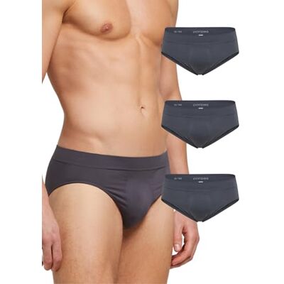 POMPEA 3 Paia Slip Uomo in Morbida Microfibra, Mutande Uomo Senza Cuciture Elasticizzate POMPEA 3 Paia Slip Uomo in Morbida Microfibra, Mutande Uomo Senza Cuciture Elasticizzate