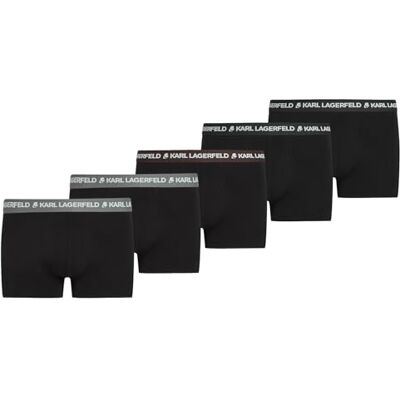Lagerfeld Uomo Logo Trunk Colorband (5 Pack) Navy/Coffee/Sedona M Lagerfeld Uomo Logo Trunk Colorband (5 Pack) Navy/Coffee/Sedona M