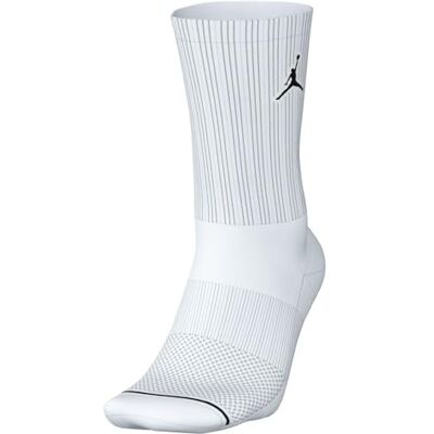 Nike -100 U J ED CUSH POLY CREW 3PR 144 Calzini UNISEX WHITE/BLACK Taglia L Nike -100 U J ED CUSH POLY CREW 3PR 144 Calzini UNISEX WHITE/BLACK Taglia L