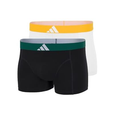 Adidas Herren Trunk (2pk) Active Flex Cotton Body Bequeme Unterwäsche Boxer a Pantaloncino Uomo (Pacco da 2) Adidas Herren Trunk (2pk) Active Flex Cotton Body Bequeme Unterwäsche Boxer a Pantaloncino Uomo (Pacco da 2)