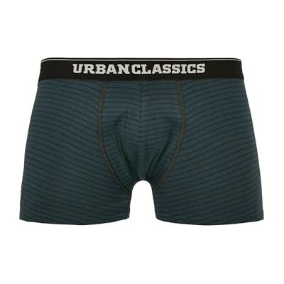 Urban Classics Boxer Shorts Confezione da 3 Pantaloncino, Verde/Blu Scuro + Bur/Blu + Bianco/Nero, XXL (Pacco da 3) Uomo Urban Classics Boxer Shorts Confezione da 3 Pantaloncino, Verde/Blu Scuro + Bur/Blu + Bianco/Nero, XXL (Pacco da 3) Uomo