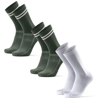 DANISH ENDURANCE Calzini Uomo Ciclismo, Traspiranti e Imbottiti, 3 o 5 Paia Calzini da Ciclismo, Traspiranti e Imbottiti per Comfort Senza Vesciche, per Bici, MTB e Spinning in Estate, Unisex DANISH ENDURANCE Calzini Uomo Ciclismo, Traspiranti e Imbottiti, 3 o 5 Paia Calzini da Ciclismo, Traspiranti e Imbottiti per Comfort Senza Vesciche, per Bici, MTB e Spinning in Estate, Unisex