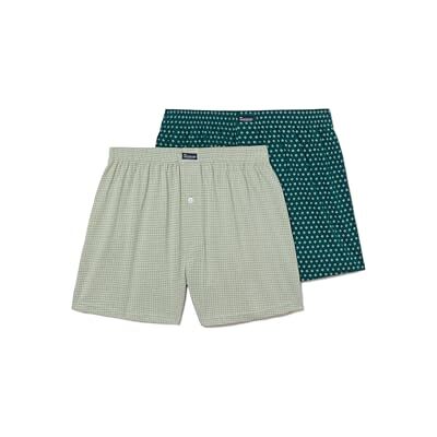 Abanderado Pack Bóxer Punto Esenciales Estampados Boxer a Maglia Uomo (Pacco da 2) Abanderado Pack Bóxer Punto Esenciales Estampados Boxer a Maglia Uomo (Pacco da 2)