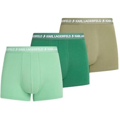 Lagerfeld Uomo Logo Trunk Multiband (3 Pack) Foiliage/Oil/Absinth Green M Lagerfeld Uomo Logo Trunk Multiband (3 Pack) Foiliage/Oil/Absinth Green M