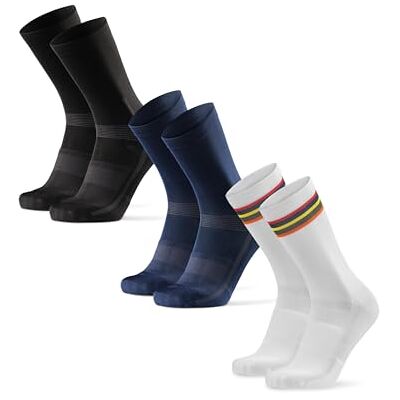 DANISH ENDURANCE Calzini Uomo Ciclismo, Traspiranti e Imbottiti, 3 o 5 Paia Calzini da Ciclismo, Traspiranti e Imbottiti per Comfort Senza Vesciche, per Bici, MTB e Spinning in Estate, Unisex DANISH ENDURANCE Calzini Uomo Ciclismo, Traspiranti e Imbottiti, 3 o 5 Paia Calzini da Ciclismo, Traspiranti e Imbottiti per Comfort Senza Vesciche, per Bici, MTB e Spinning in Estate, Unisex