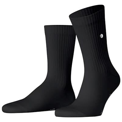 Burlington Bond Street M So cotone tinta unita 1 paire, Calzini Uomo, Nero Black 3000, 40-46 Burlington Bond Street M So cotone tinta unita 1 paire, Calzini Uomo, Nero Black 3000, 40-46