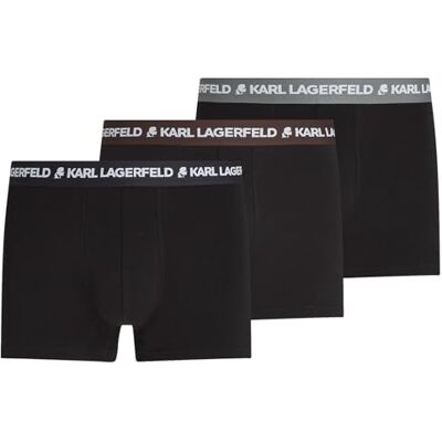 Lagerfeld Uomo Logo Trunk Colorband (3 Pack) Navy/Coffee/Sedona XS Lagerfeld Uomo Logo Trunk Colorband (3 Pack) Navy/Coffee/Sedona XS