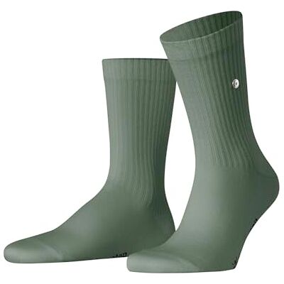 Burlington Bond Street M So cotone tinta unita 1 paire, Calzini Uomo, Verde Sage 7068, 40-46 Burlington Bond Street M So cotone tinta unita 1 paire, Calzini Uomo, Verde Sage 7068, 40-46