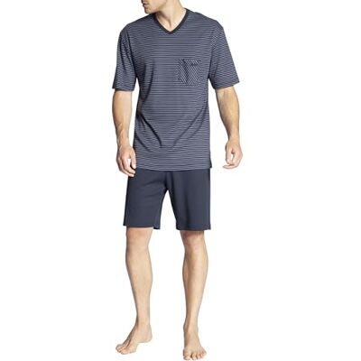 Calida Relax Streamline, Pigiama Uomo, Blu (Dark Sapphire 479), Small Calida Relax Streamline, Pigiama Uomo, Blu (Dark Sapphire 479), Small