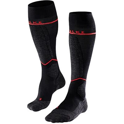 Falke SK4 Energizing Light M Kh lana filo funzionale con compressione 1 paio, Calzini da sci Uomo, Nero Black-Mix 3010, 39-41 Falke SK4 Energizing Light M Kh lana filo funzionale con compressione 1 paio, Calzini da sci Uomo, Nero Black-Mix 3010, 39-41
