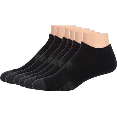 Under Armour Performance Tech No Show Socks, 6 Pairs Calzini Unisex Bambini e ragazzi Under Armour Performance Tech No Show Socks, 6 Pairs Calzini Unisex Bambini e ragazzi