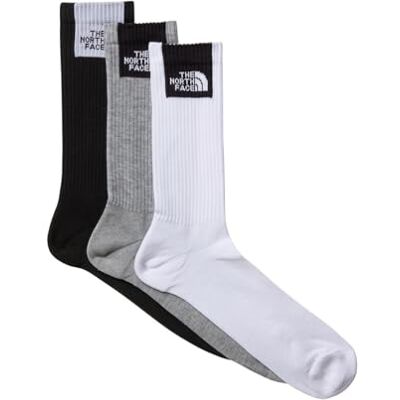 The North Face Multi Sport Fine Box Cush Crew 3p Calzini Unisex Adulto (Pacco da 1) The North Face Multi Sport Fine Box Cush Crew 3p Calzini Unisex Adulto (Pacco da 1)